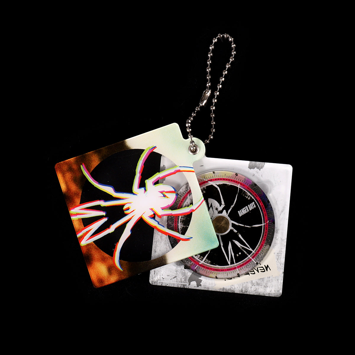 Danger Days Spinning CD Acrylic Keychain