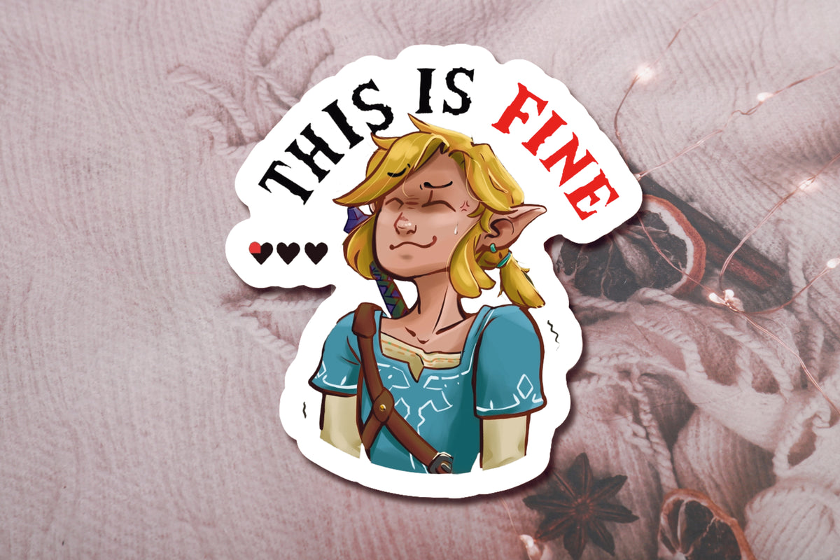 Link Low Health Sticker