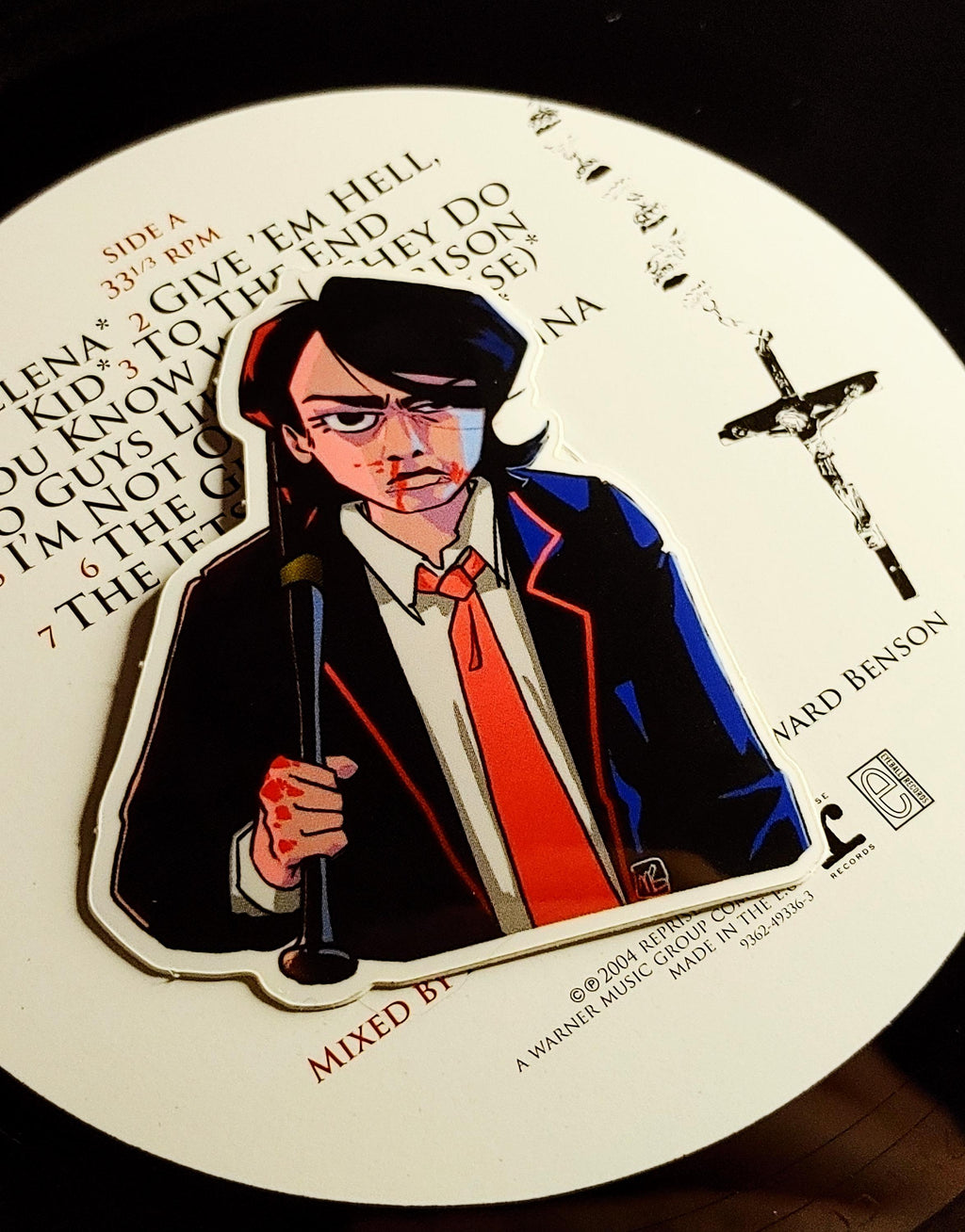 Three Cheers Gerard Way Sticker
