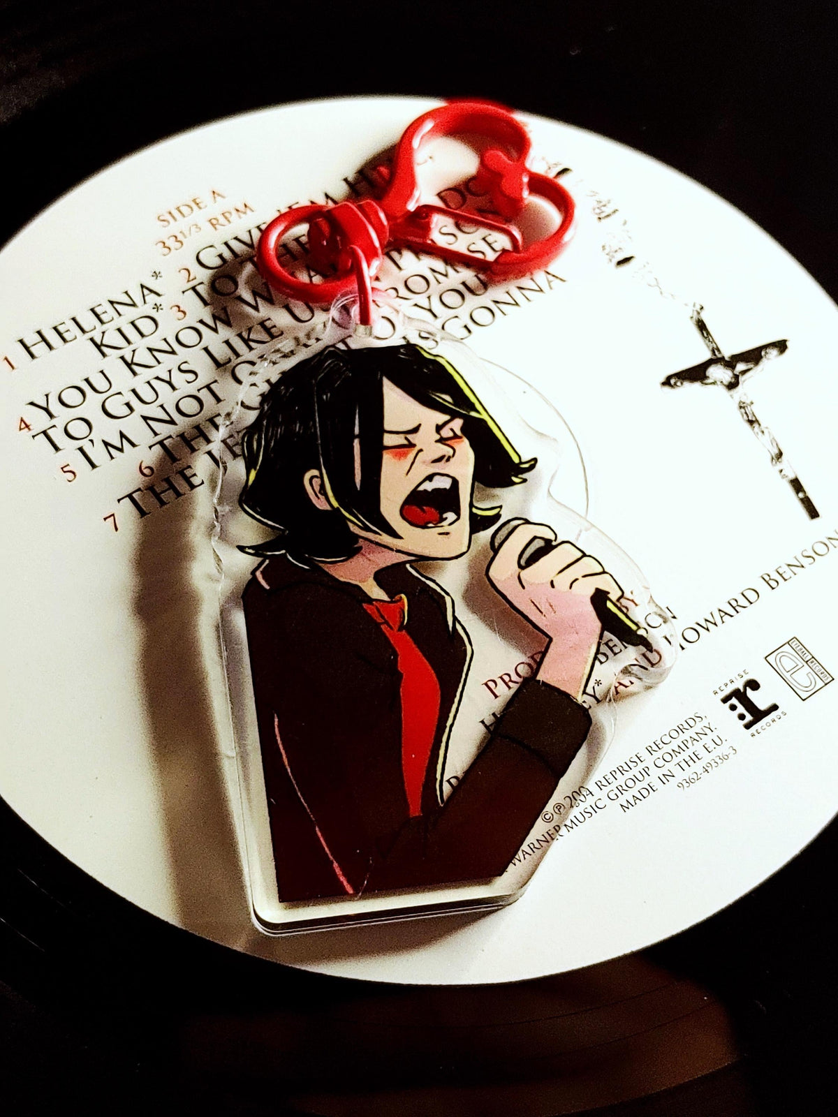 Gerard Way Acrylic Keychain