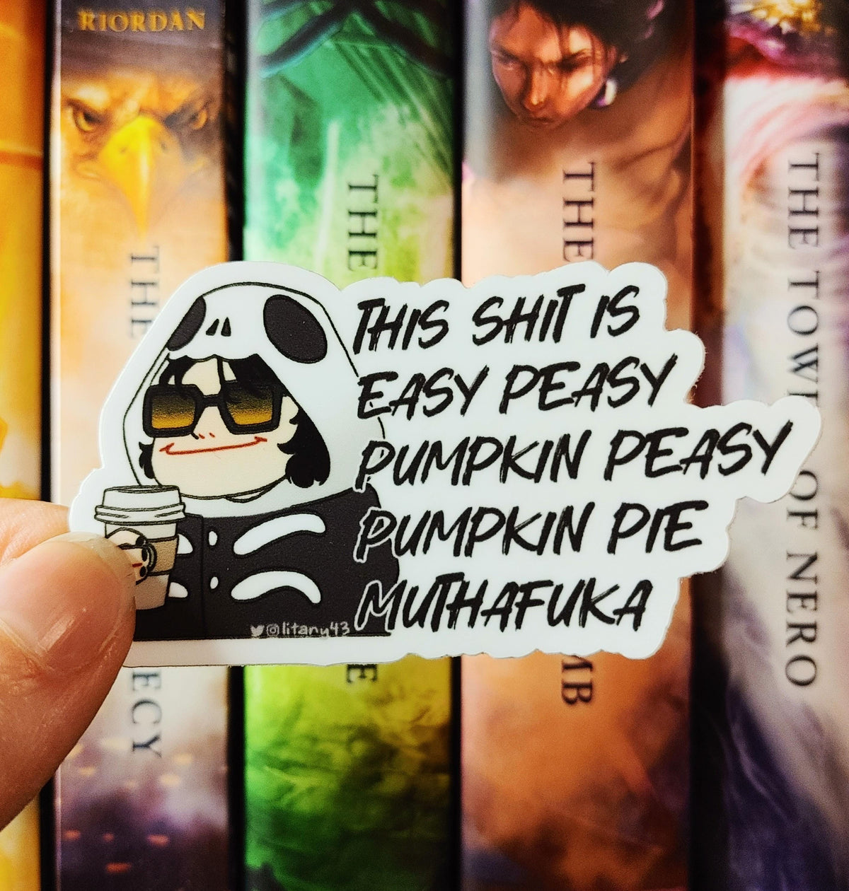 Pumpkin Peasy - My Chemical Romance Sticker