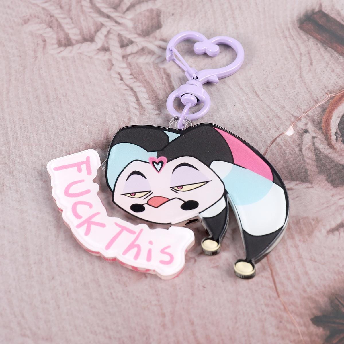 Fizzaroli Single-Sided Acrylic Keychain